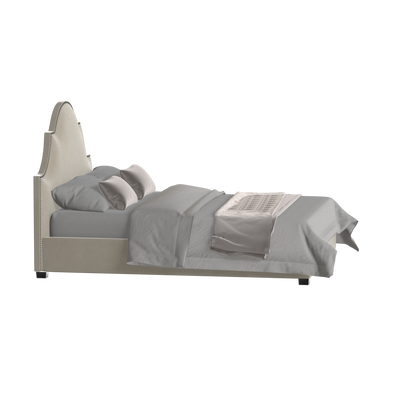 Ariana Double Bed with Elegant Headboard