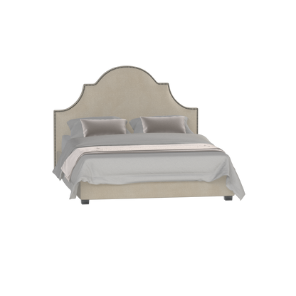 Ariana Double Bed with Elegant Headboard