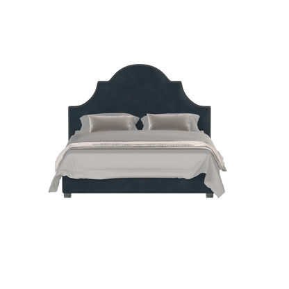 Ariana Double Bed with Elegant Headboard