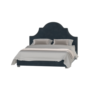 Ariana Double Bed with Elegant Headboard