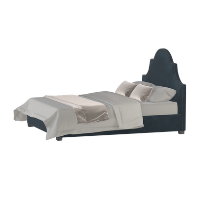 Ariana Double Bed with Elegant Headboard