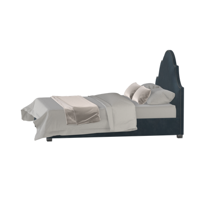 Ariana Double Bed with Elegant Headboard