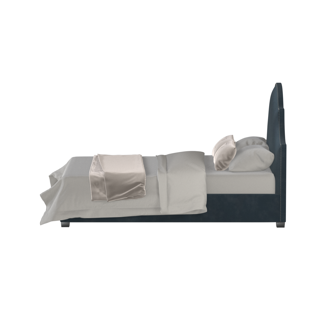 Ariana Double Bed with Elegant Headboard