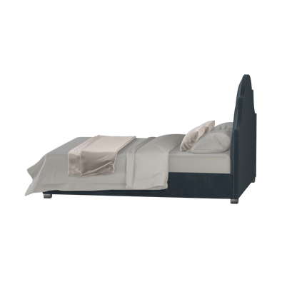 Ariana Double Bed with Elegant Headboard