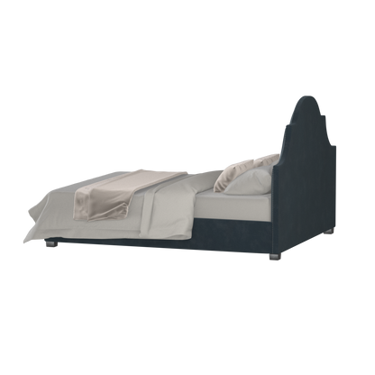Ariana Double Bed with Elegant Headboard