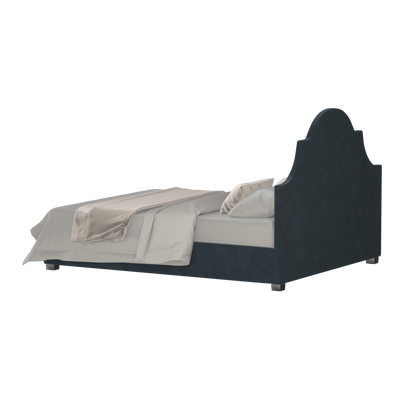Ariana Double Bed with Elegant Headboard