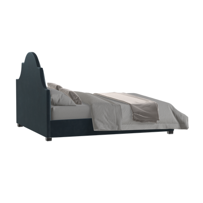 Ariana Double Bed with Elegant Headboard