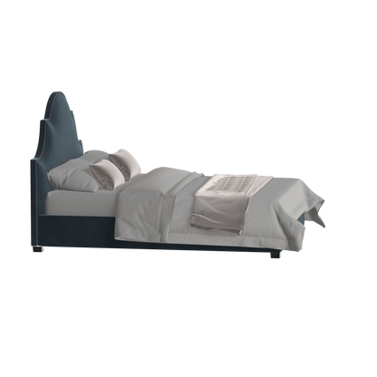 Ariana Double Bed with Elegant Headboard