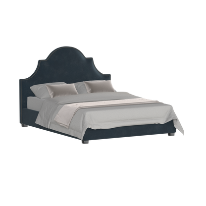 Ariana Double Bed with Elegant Headboard