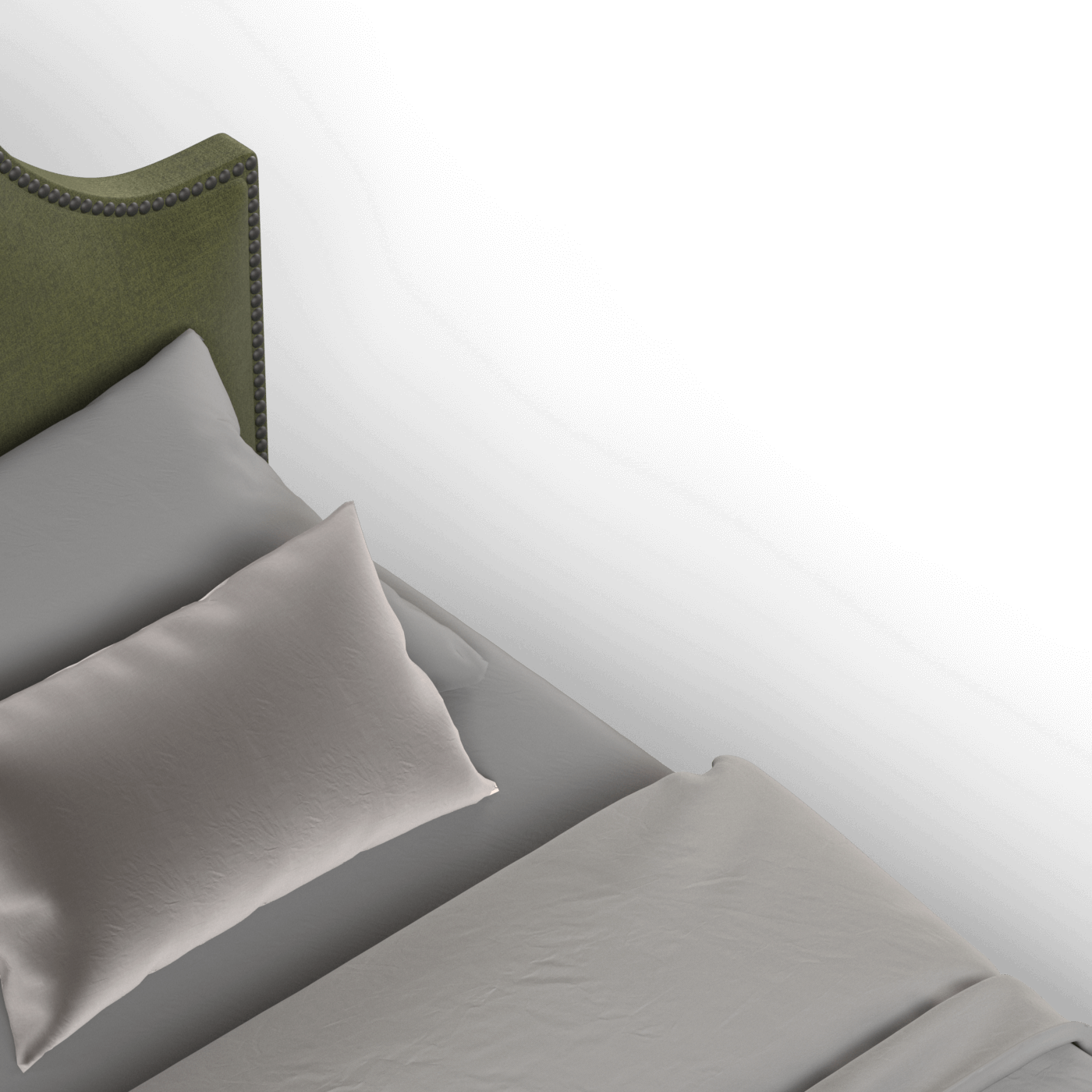 Ariana Double Bed with Elegant Headboard