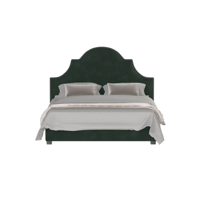 Ariana Double Bed with Elegant Headboard