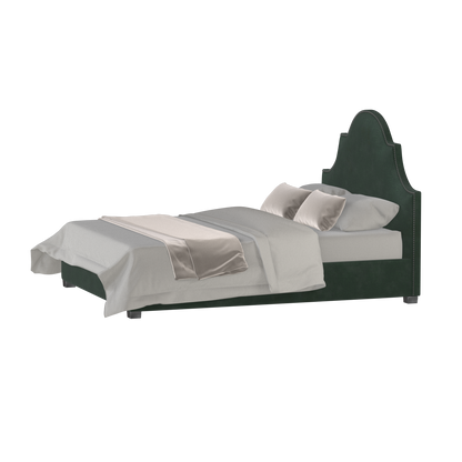 Ariana Double Bed with Elegant Headboard