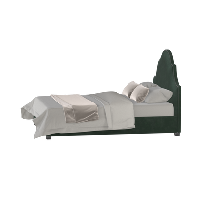 Ariana Double Bed with Elegant Headboard