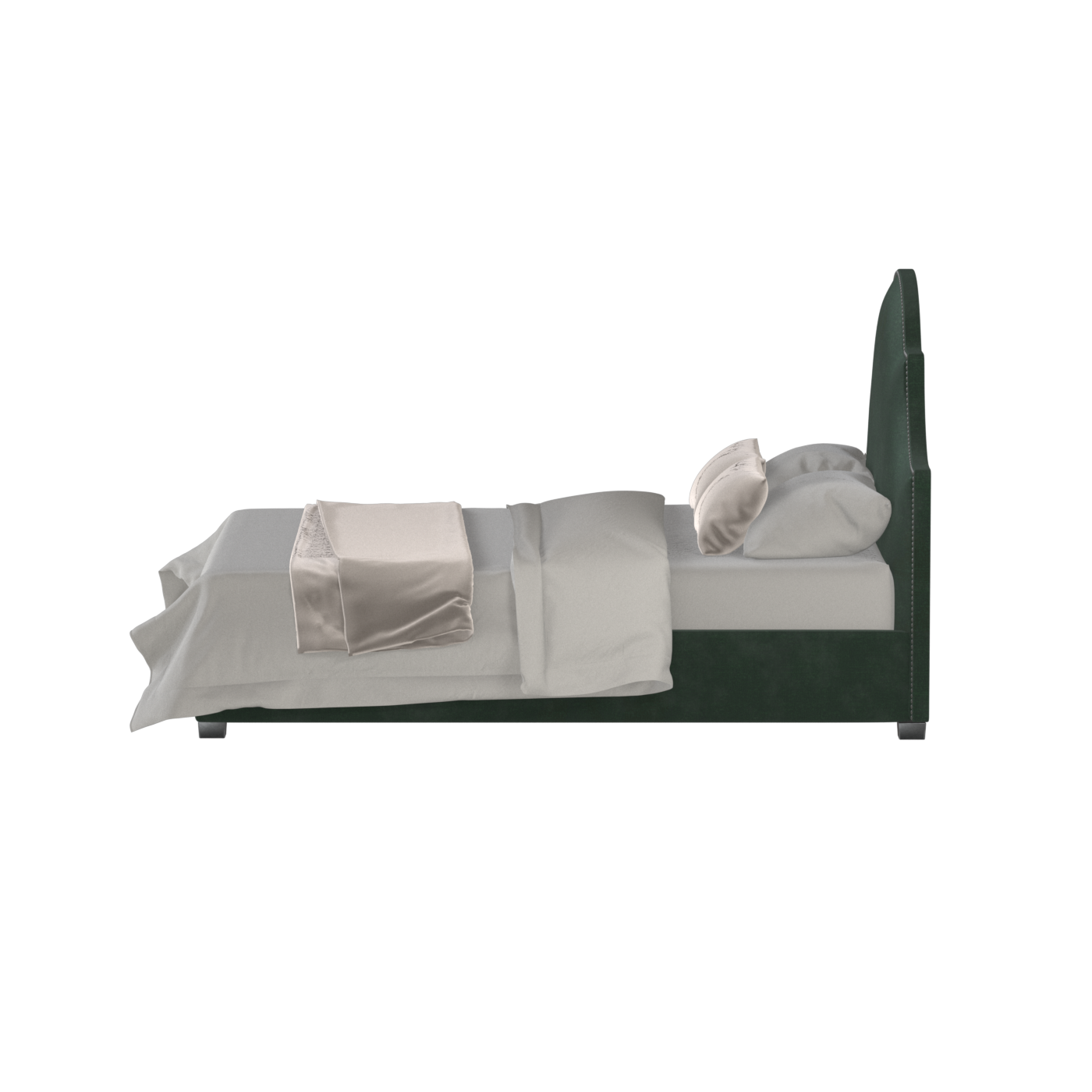 Ariana Double Bed with Elegant Headboard