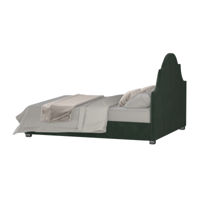 Ariana Double Bed with Elegant Headboard