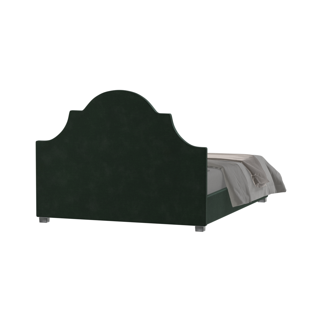 Ariana Double Bed with Elegant Headboard