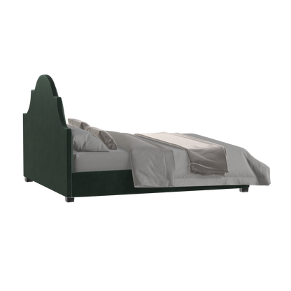 Ariana Double Bed with Elegant Headboard