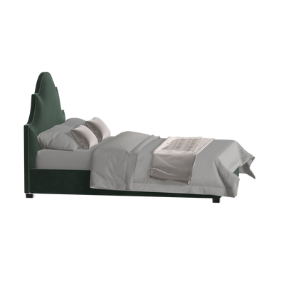 Ariana Double Bed with Elegant Headboard