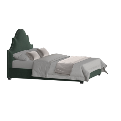 Ariana Double Bed with Elegant Headboard