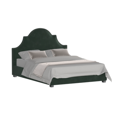 Ariana Double Bed with Elegant Headboard