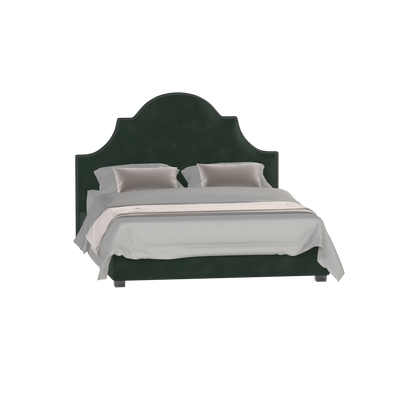 Ariana Double Bed with Elegant Headboard