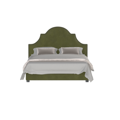 Ariana Double Bed with Elegant Headboard