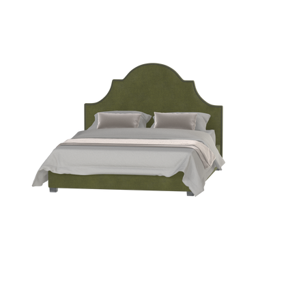 Ariana Double Bed with Elegant Headboard