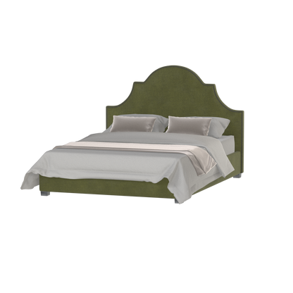 Ariana Double Bed with Elegant Headboard