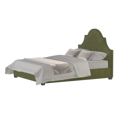Ariana Double Bed with Elegant Headboard