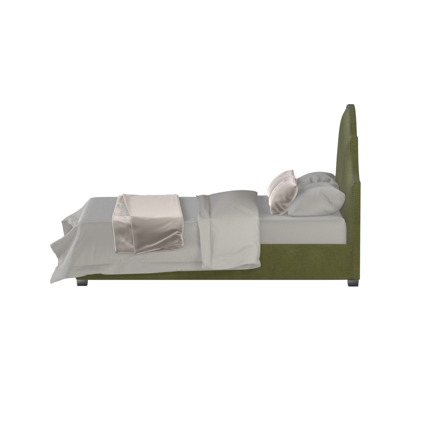 Ariana Double Bed with Elegant Headboard