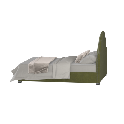 Ariana Double Bed with Elegant Headboard