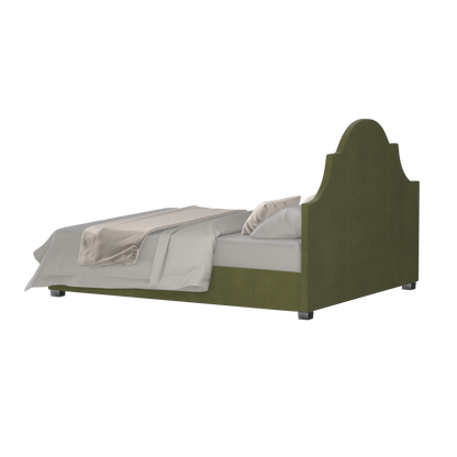 Ariana Double Bed with Elegant Headboard