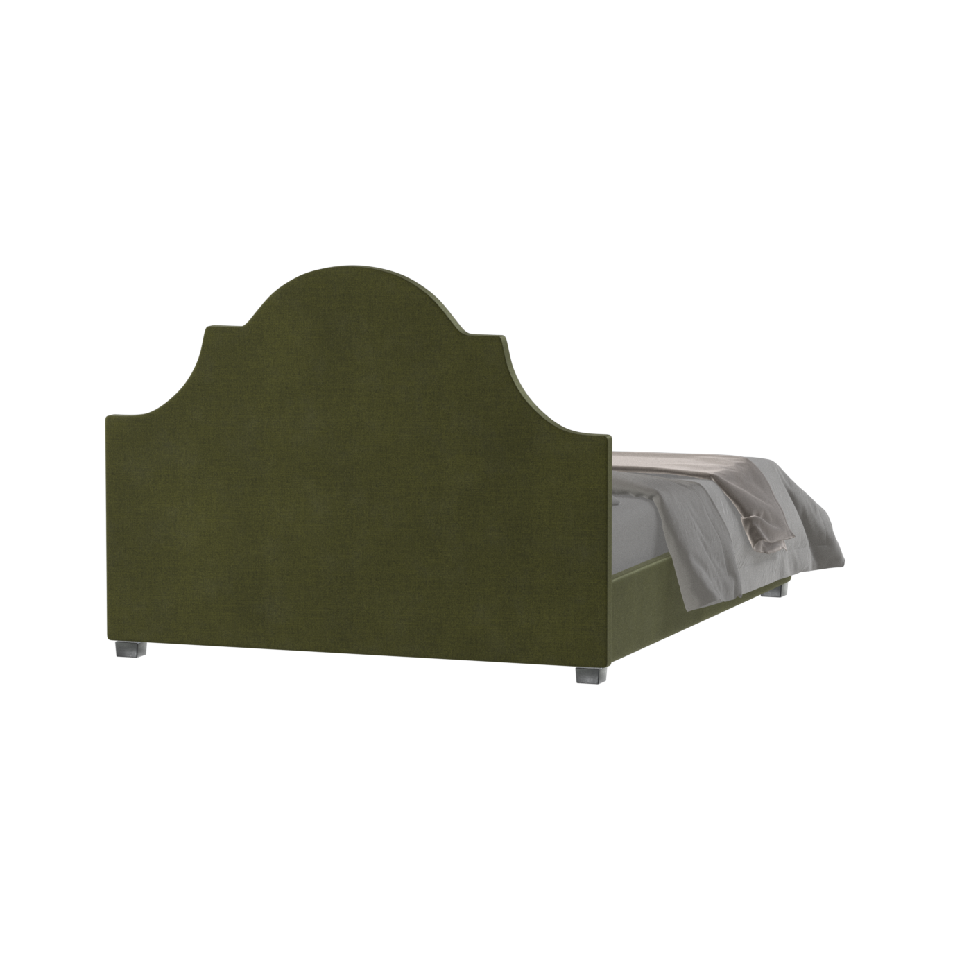 Ariana Double Bed with Elegant Headboard