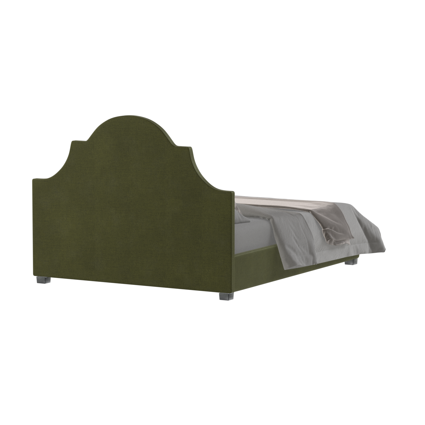 Ariana Double Bed with Elegant Headboard