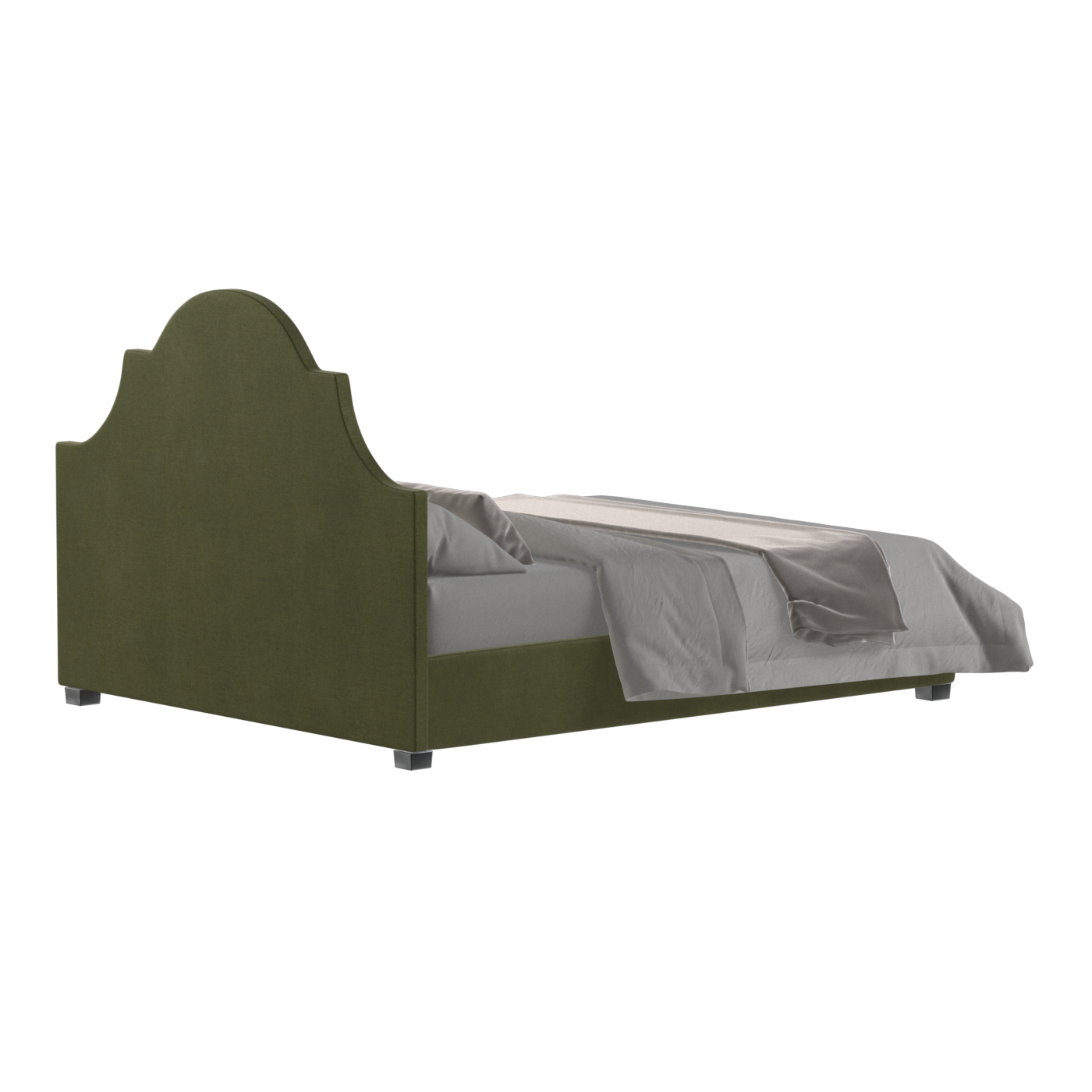 Ariana Double Bed with Elegant Headboard