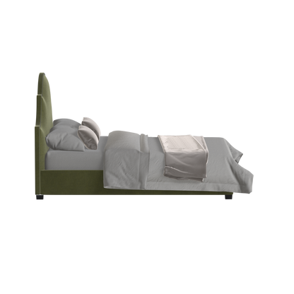 Ariana Double Bed with Elegant Headboard