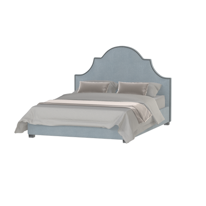 Ariana Double Bed with Elegant Headboard