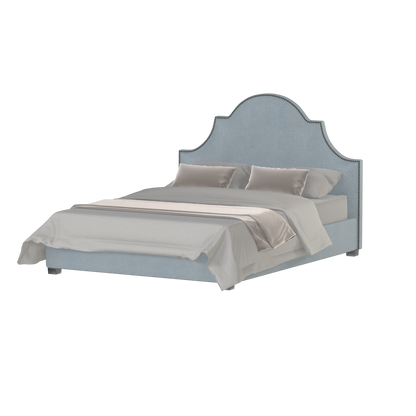 Ariana Double Bed with Elegant Headboard