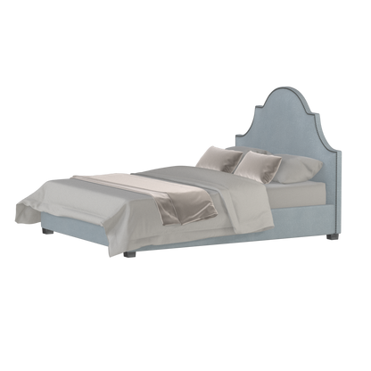 Ariana Double Bed with Elegant Headboard