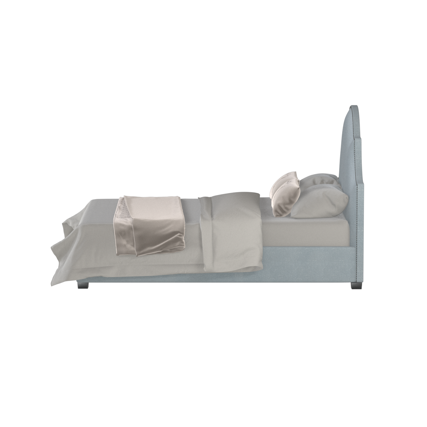 Ariana Double Bed with Elegant Headboard