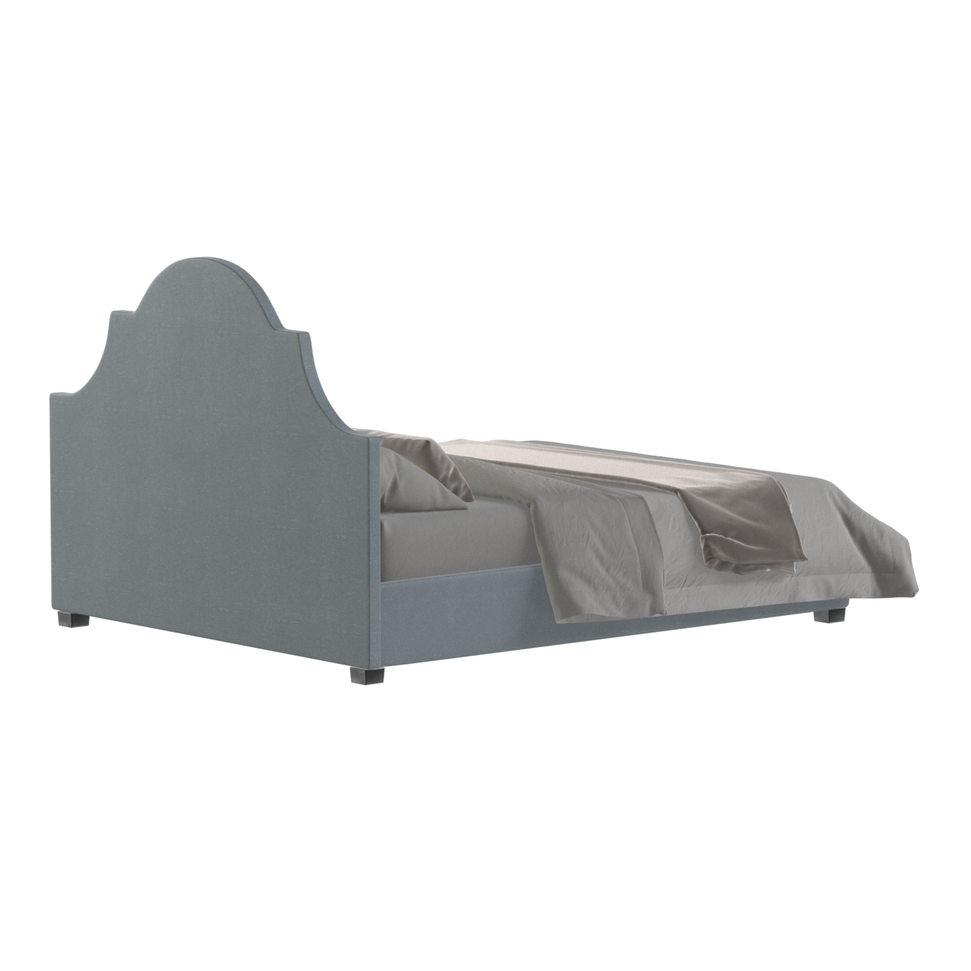 Ariana Double Bed with Elegant Headboard