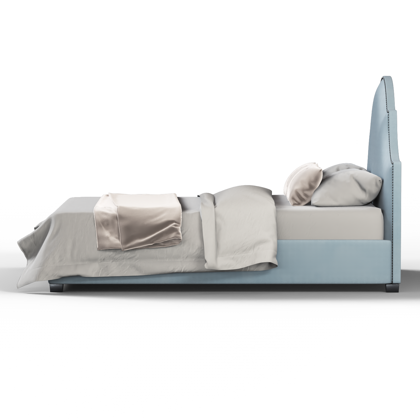 Ariana Double Bed with Elegant Headboard