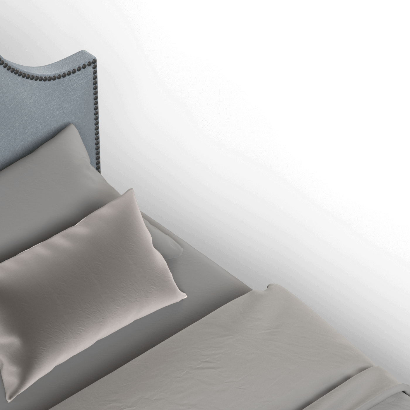 Ariana Double Bed with Elegant Headboard