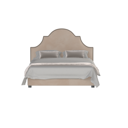 Ariana Double Bed with Elegant Headboard