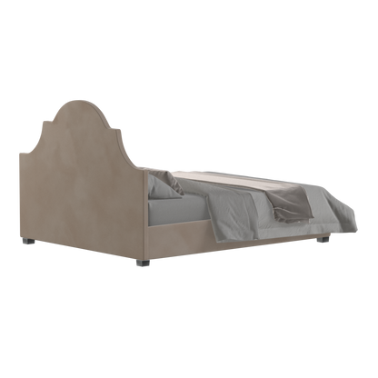 Ariana Double Bed with Elegant Headboard