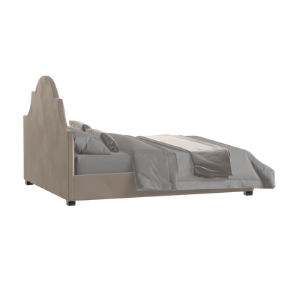 Ariana Double Bed with Elegant Headboard