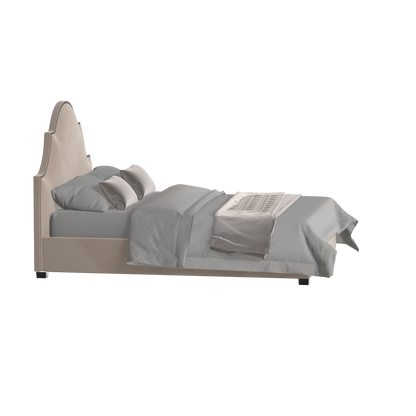 Ariana Double Bed with Elegant Headboard