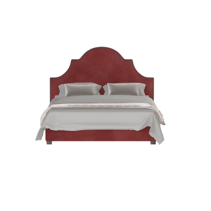 Ariana Double Bed with Elegant Headboard