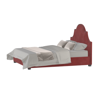 Ariana Double Bed with Elegant Headboard