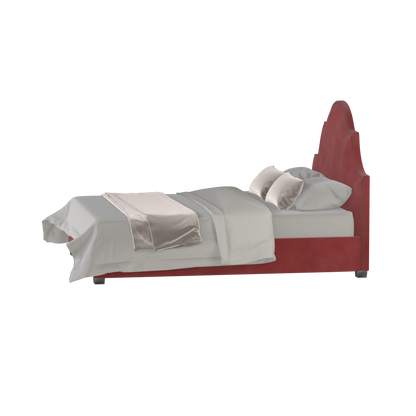 Ariana Double Bed with Elegant Headboard